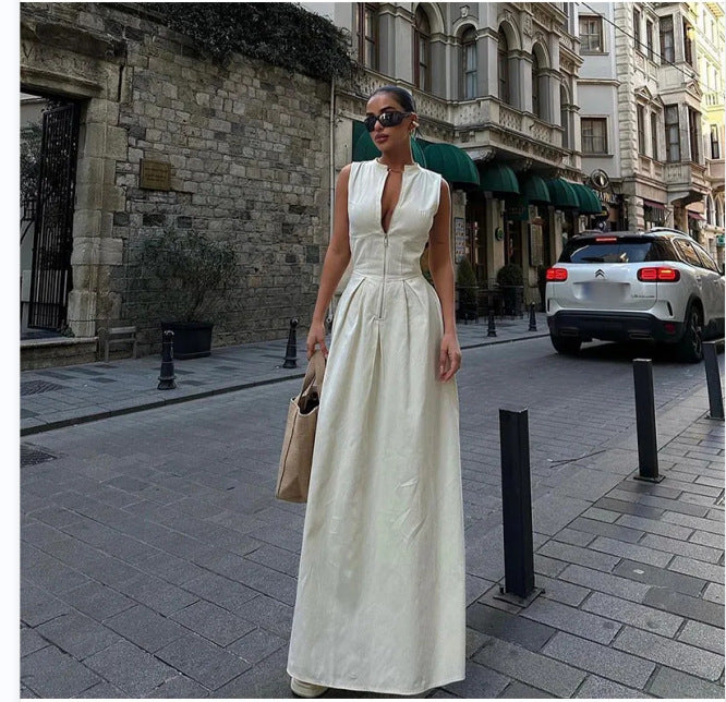 Isadora | The Sleeveless Sculpting Maxi Dress