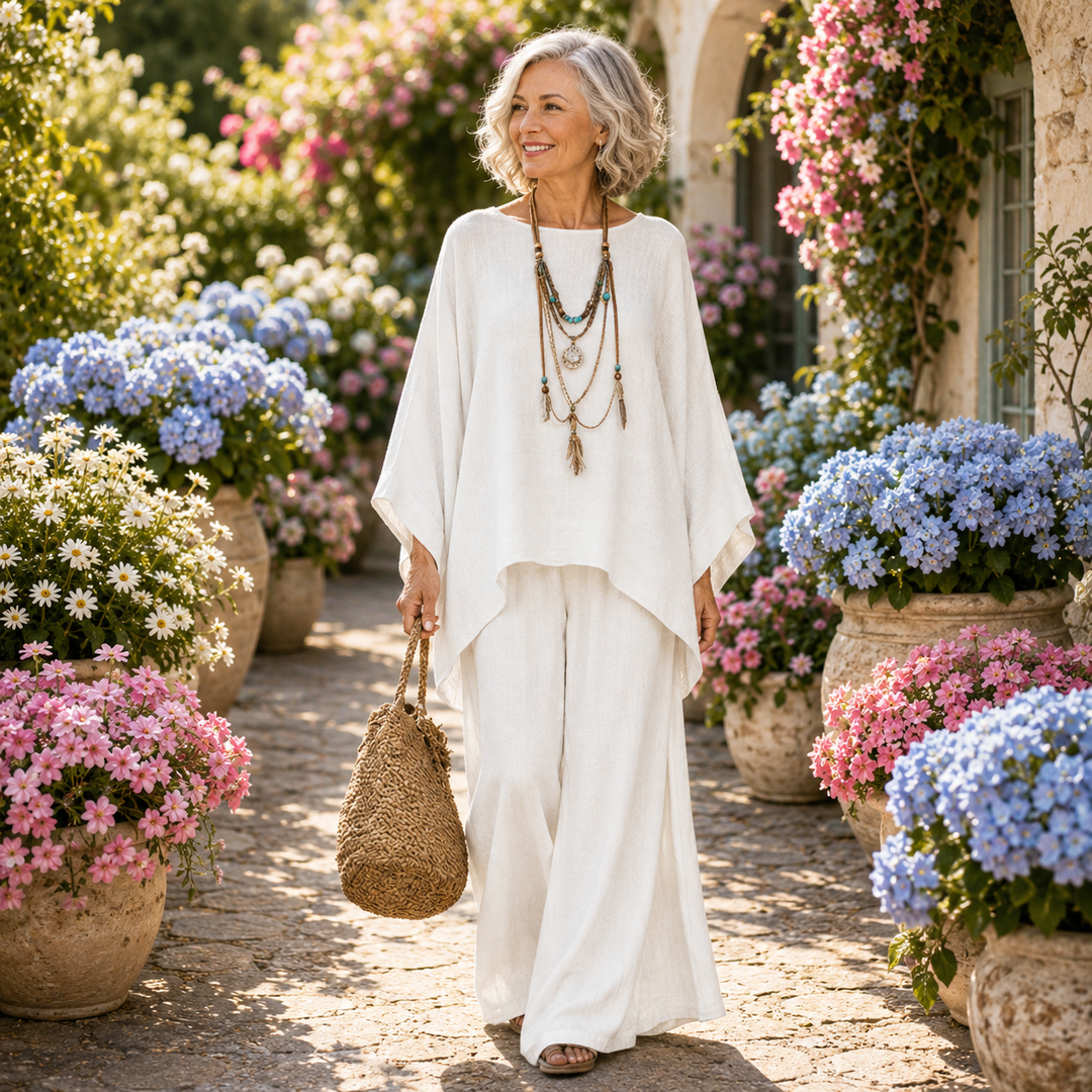 Rosalind | The Wide-Leg Two-Piece Set