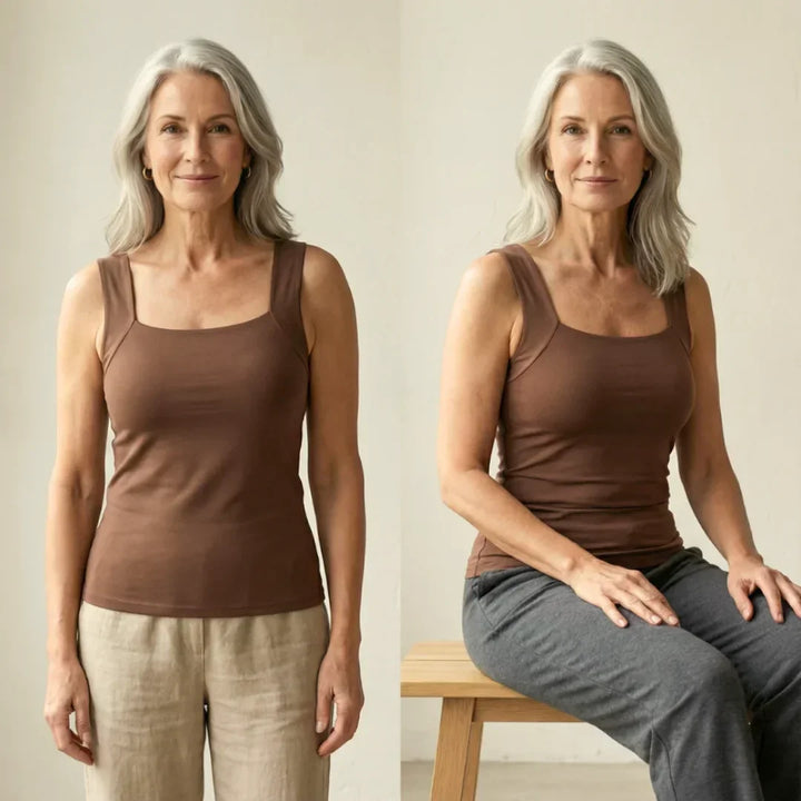 Margot | Built-In Comfort Bra Tank Top