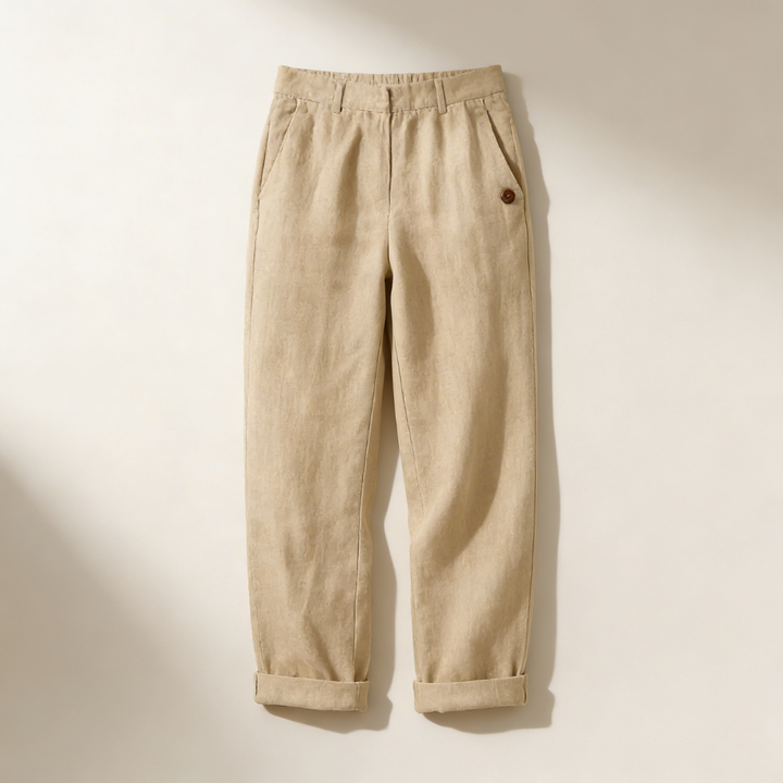 NORAYA BREATHABLE PANTS WITH SIDE POCKETS
