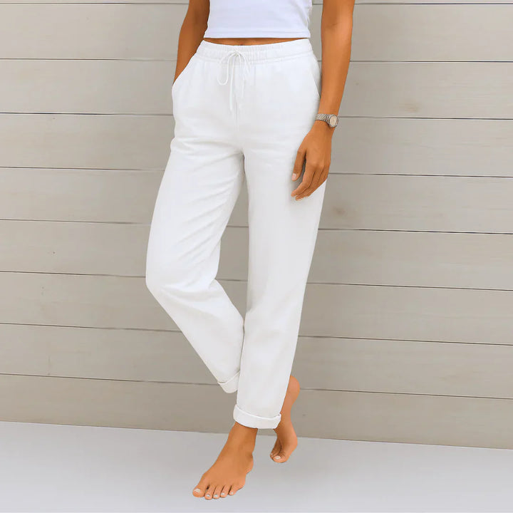 Elena | Relaxed Linen Trousers