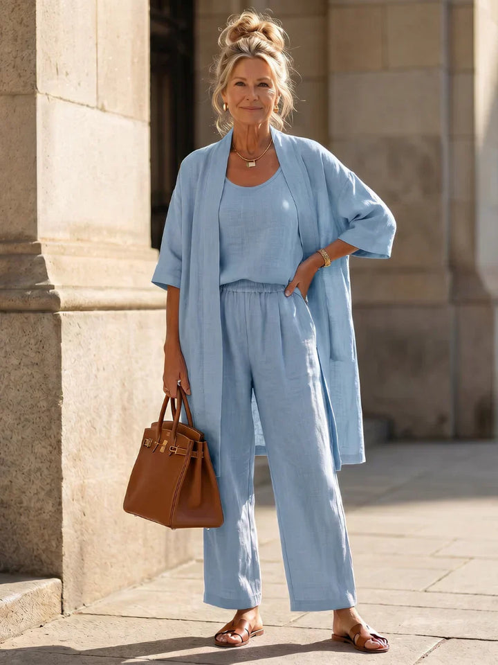 Winifred | The Relaxed Linen-Look Two-Piece