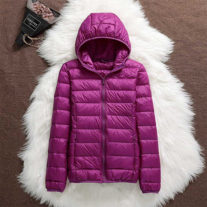 Metta Transitional Padded Jacket | Purple