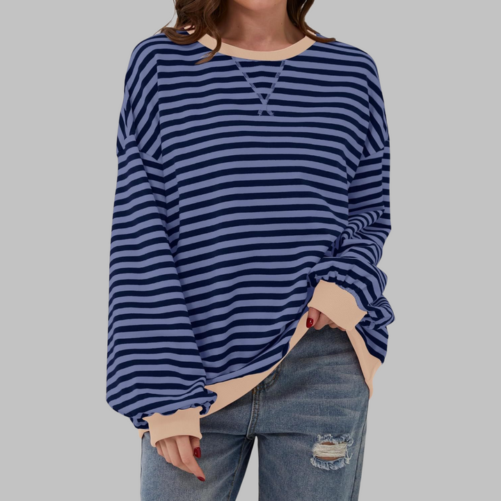 Grace | Classic Striped Sweatshirt