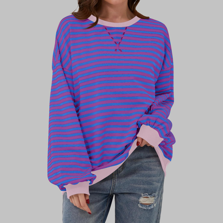 Grace | Classic Striped Sweatshirt