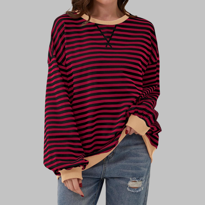 Grace | Classic Striped Sweatshirt