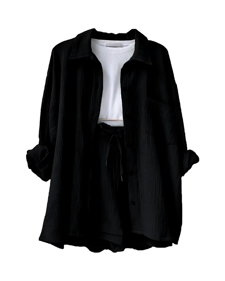 Phoebe | Cotton Shorts Set