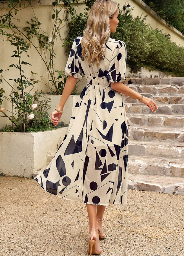 Arabella | Floral Midi Dress