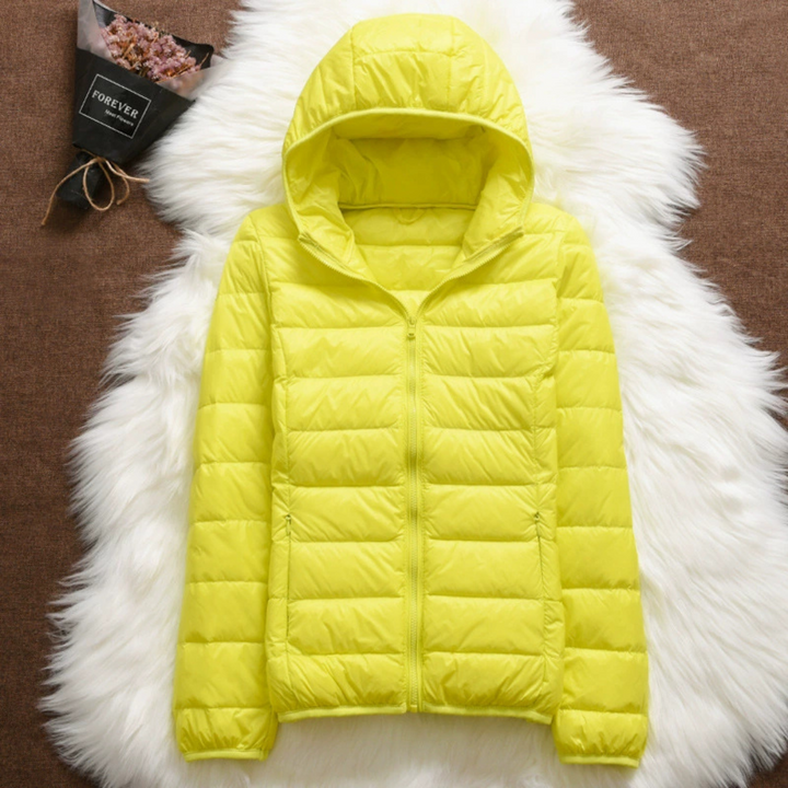 Metta Transitional Padded Jacket | Yellow