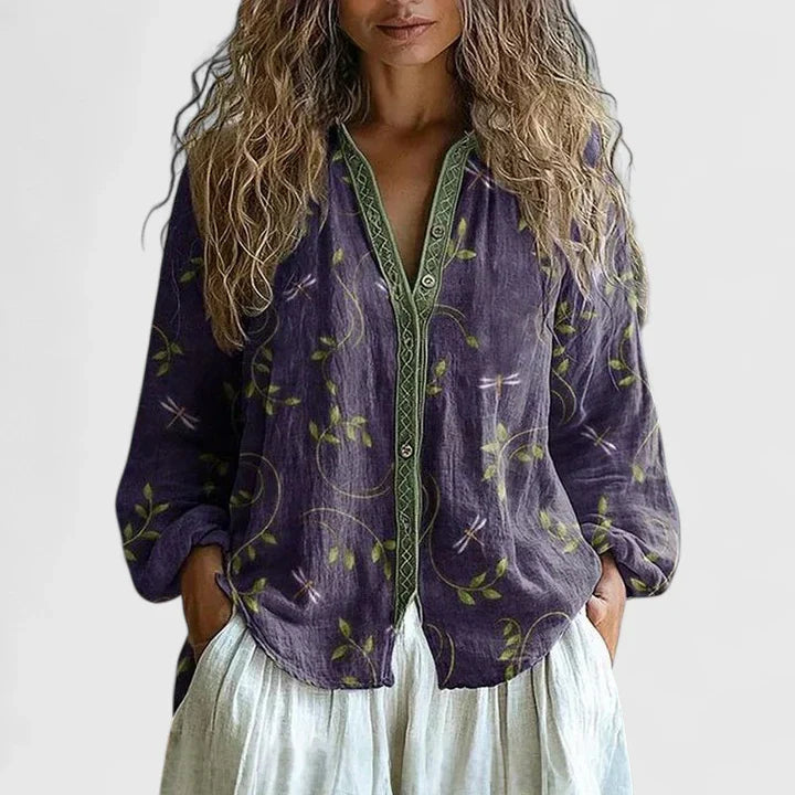 The Evelyn Comfort Blouse