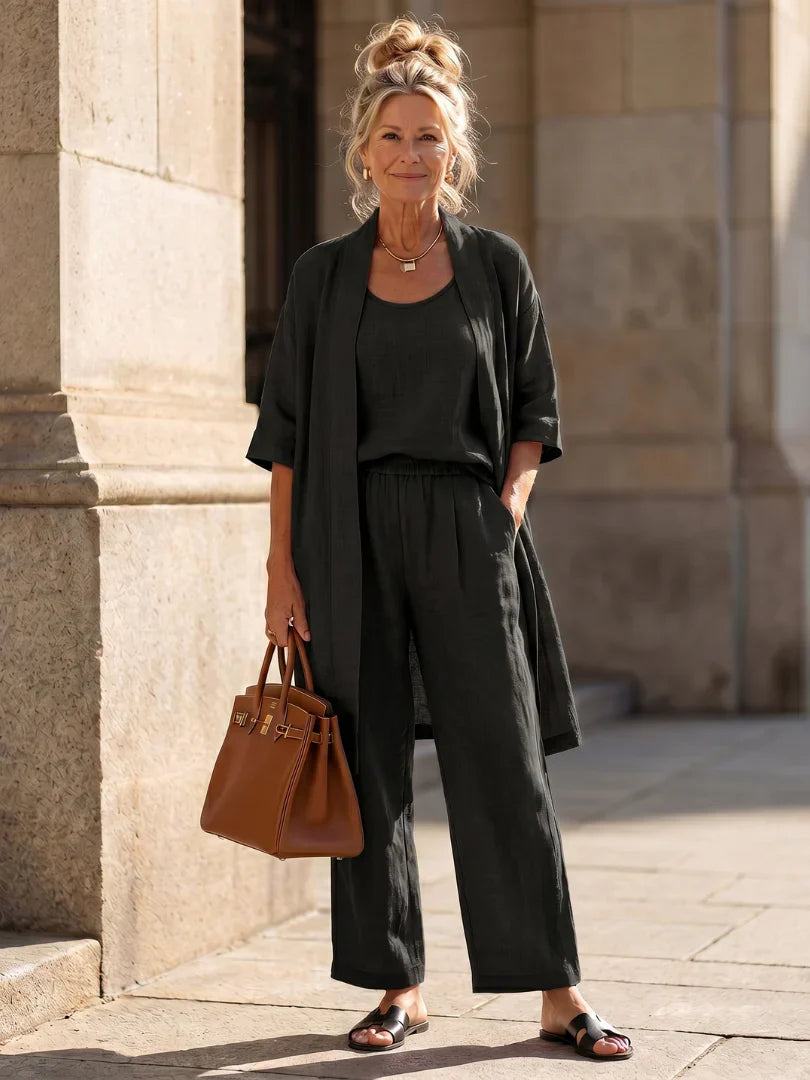 Winifred | The Relaxed Linen-Look Two-Piece