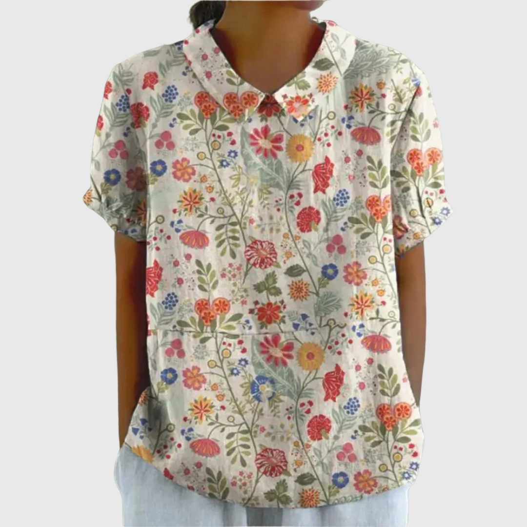 Marigold | The Floral Blouse