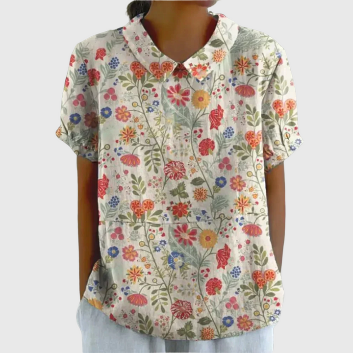 Marigold | The Floral Blouse
