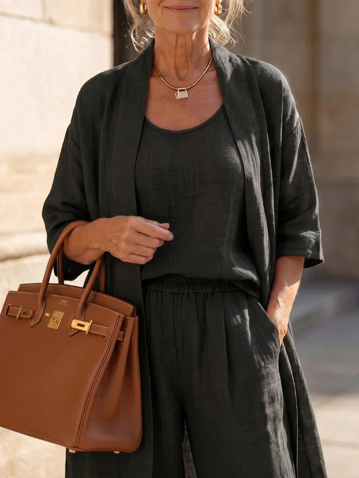 Winifred | The Relaxed Linen-Look Two-Piece