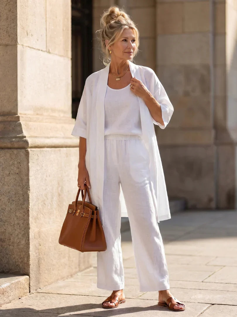 Winifred | The Relaxed Linen-Look Two-Piece