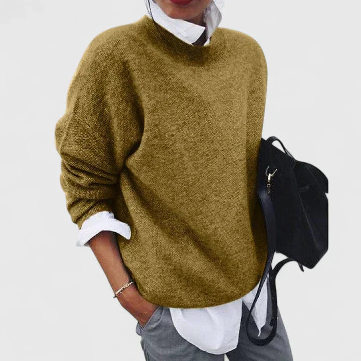 LORNA WINTERBERRY | SNOWY ELEGANCE SWEATER