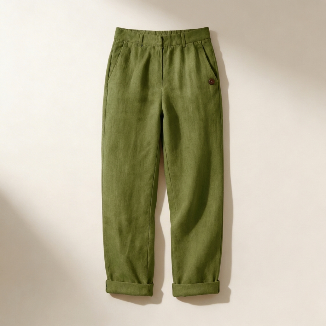 NORAYA BREATHABLE PANTS WITH SIDE POCKETS