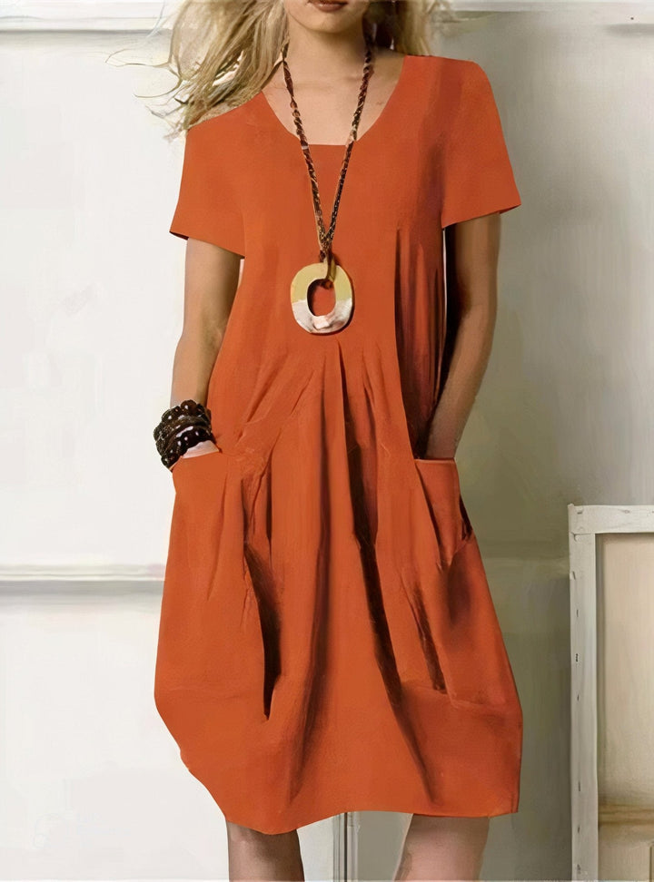 BreezeFlow Pocket Dress