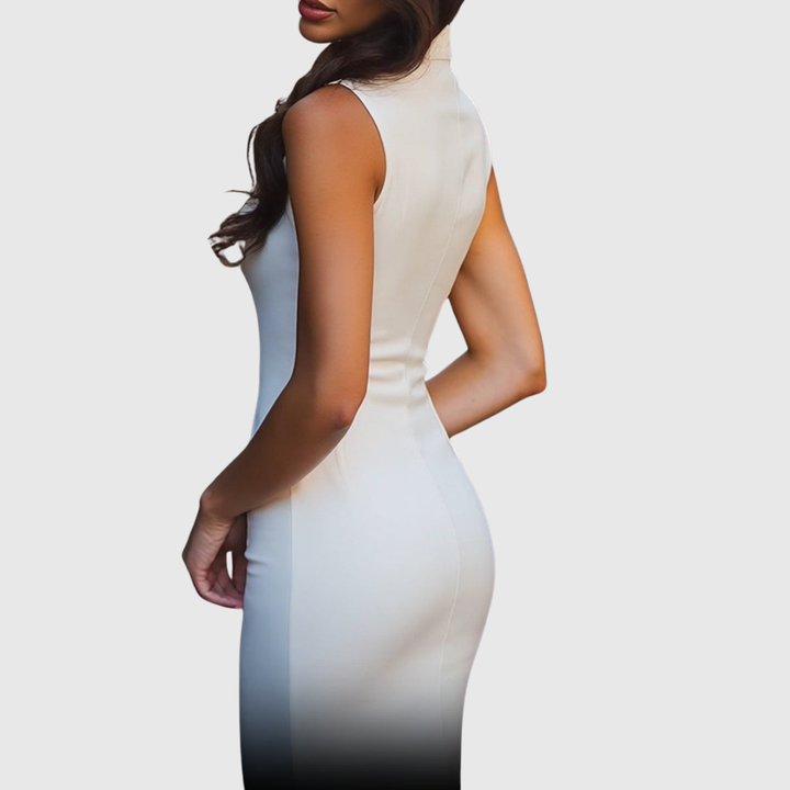 DAISY | ZIP-FRONT BODYCON DRESS
