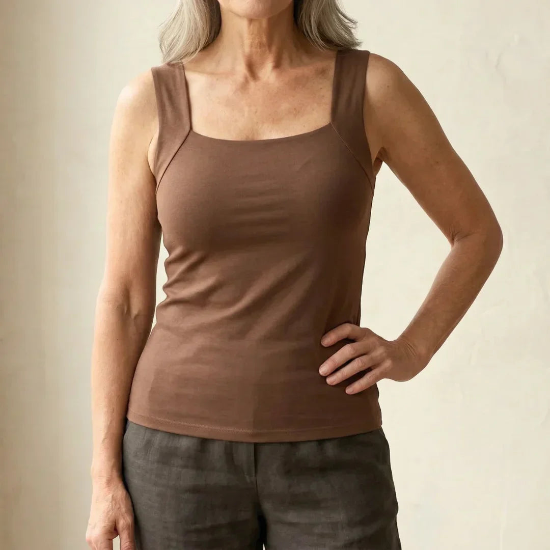 Margot | Built-In Comfort Bra Tank Top