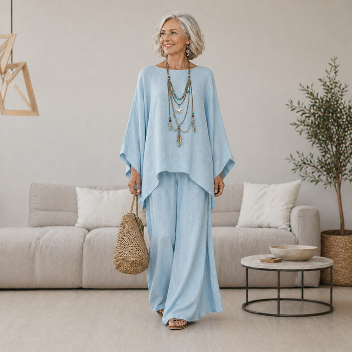 Rosalind | The Wide-Leg Two-Piece Set