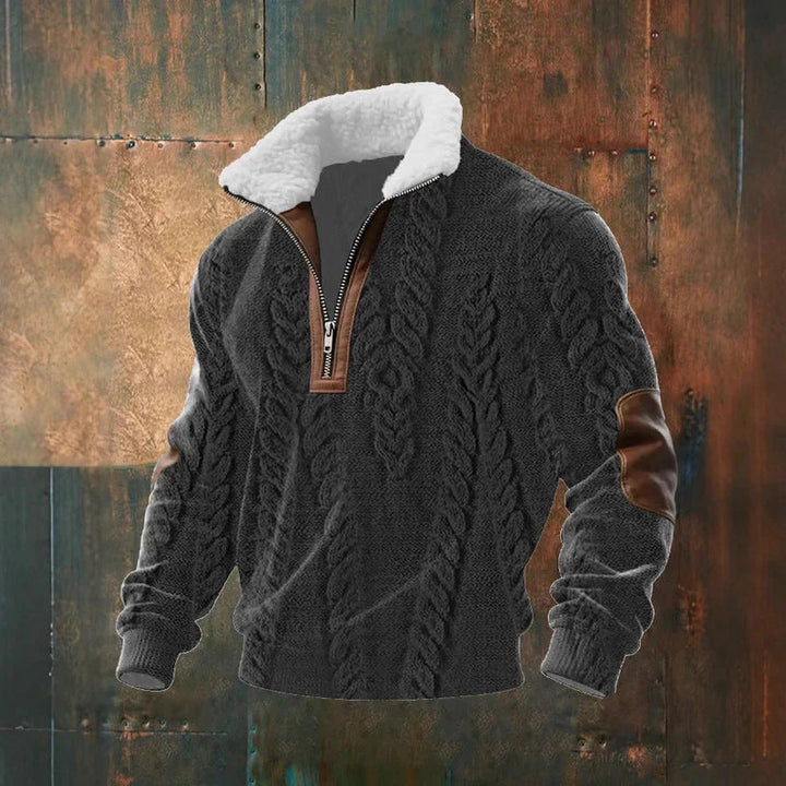 Arthur Half-Zip Heritage Jumper