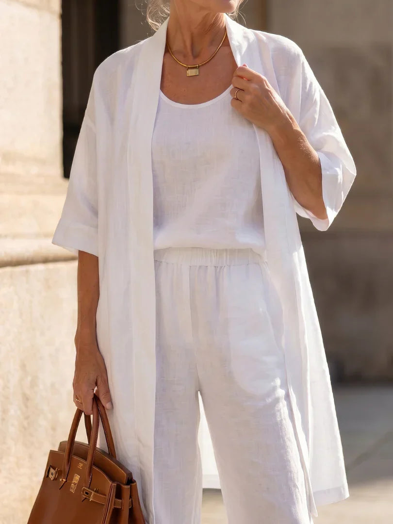 Winifred | The Relaxed Linen-Look Two-Piece
