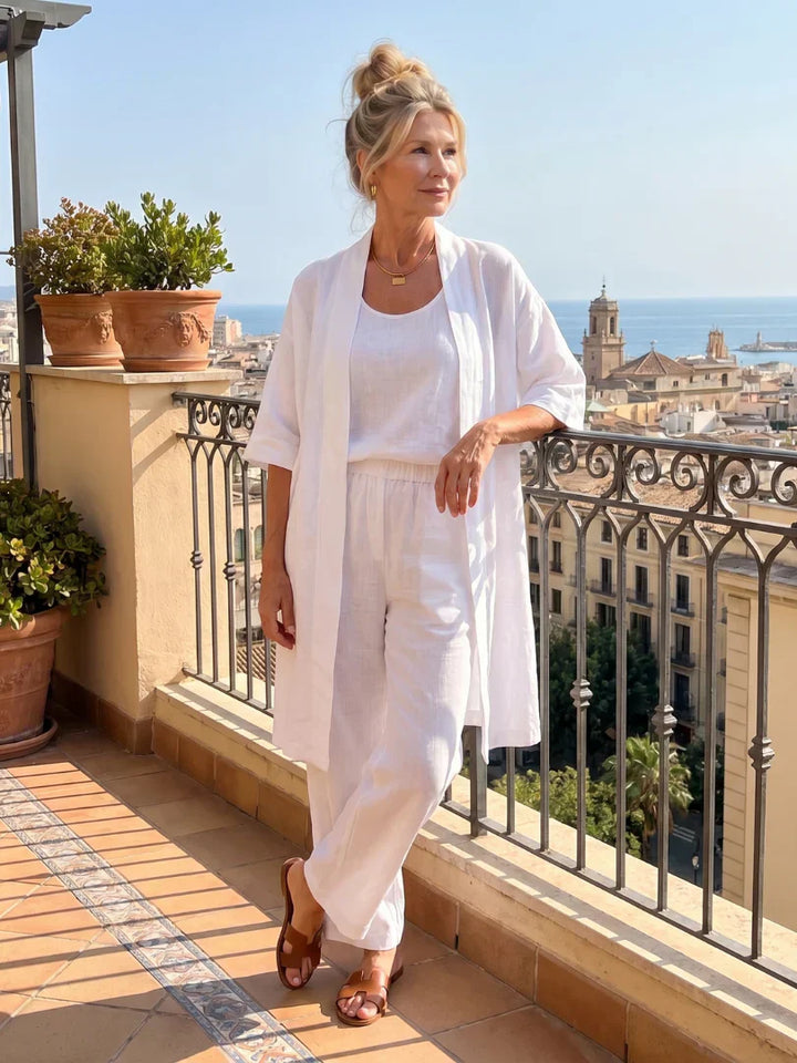 Winifred | The Relaxed Linen-Look Two-Piece