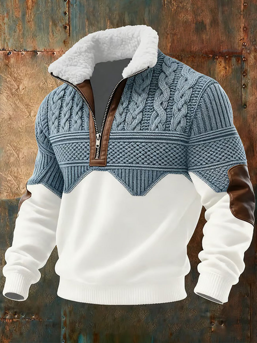 Arthur Half-Zip Heritage Jumper