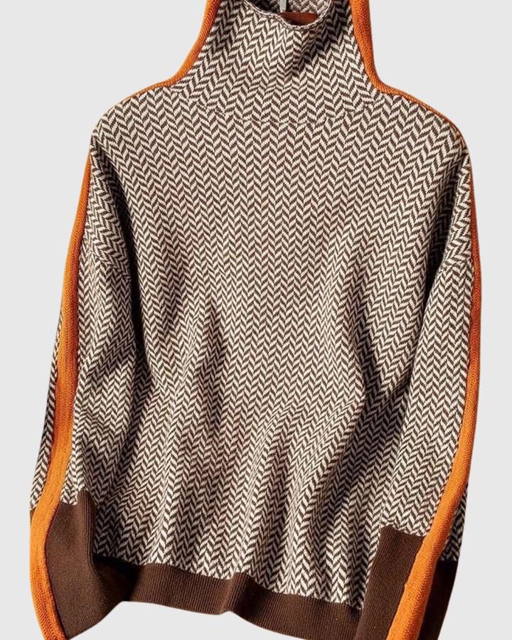 CELIANNE | ELEGANT LONG-SLEEVE TURTLENECK SWEATER