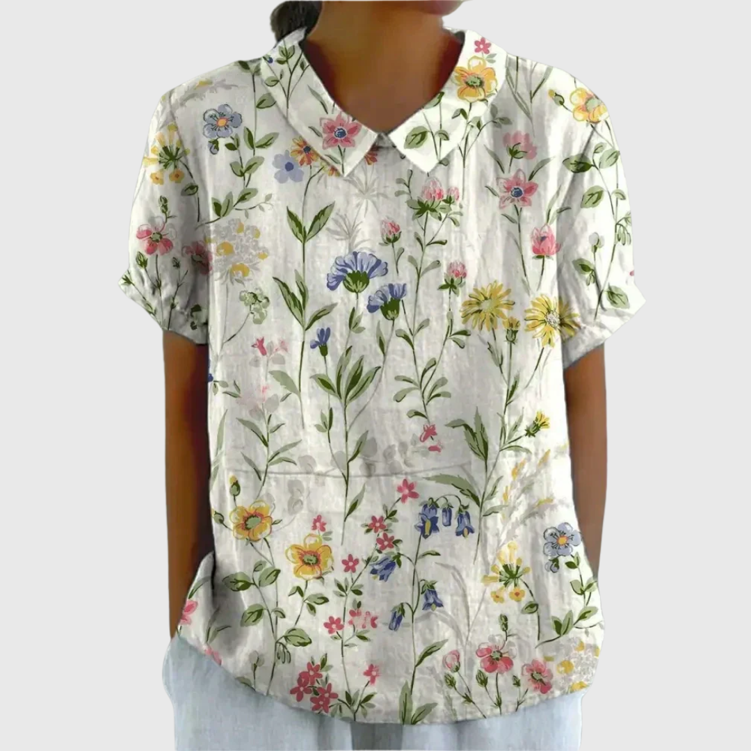 Marigold | The Floral Blouse