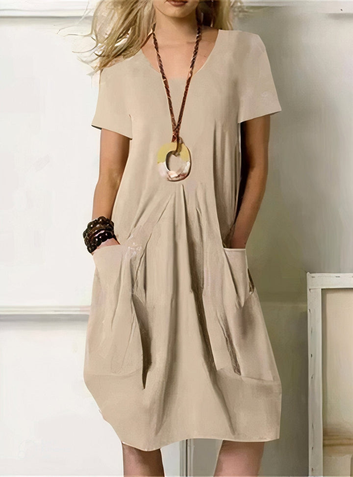 BreezeFlow Pocket Dress