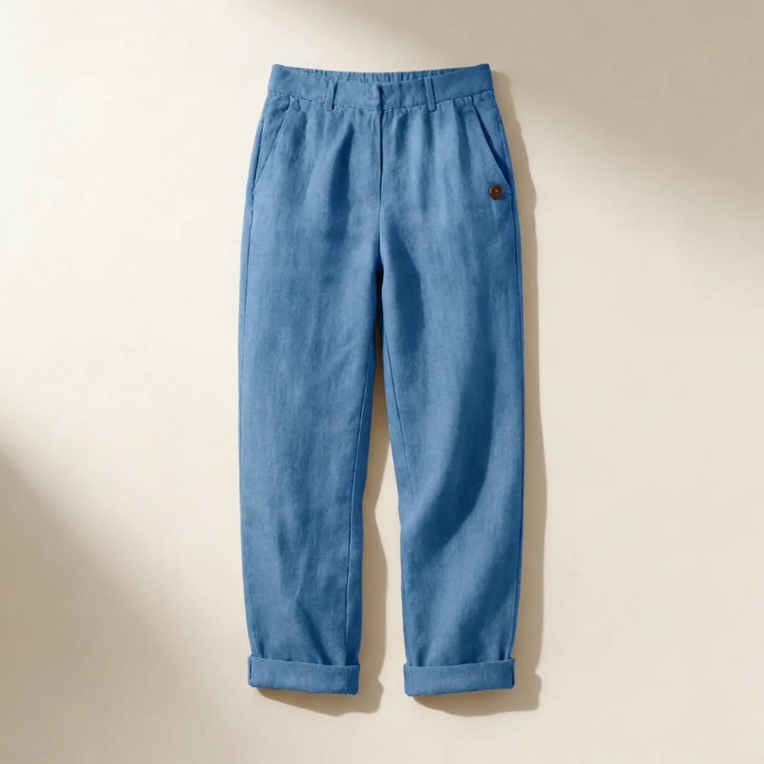 NORAYA BREATHABLE PANTS WITH SIDE POCKETS