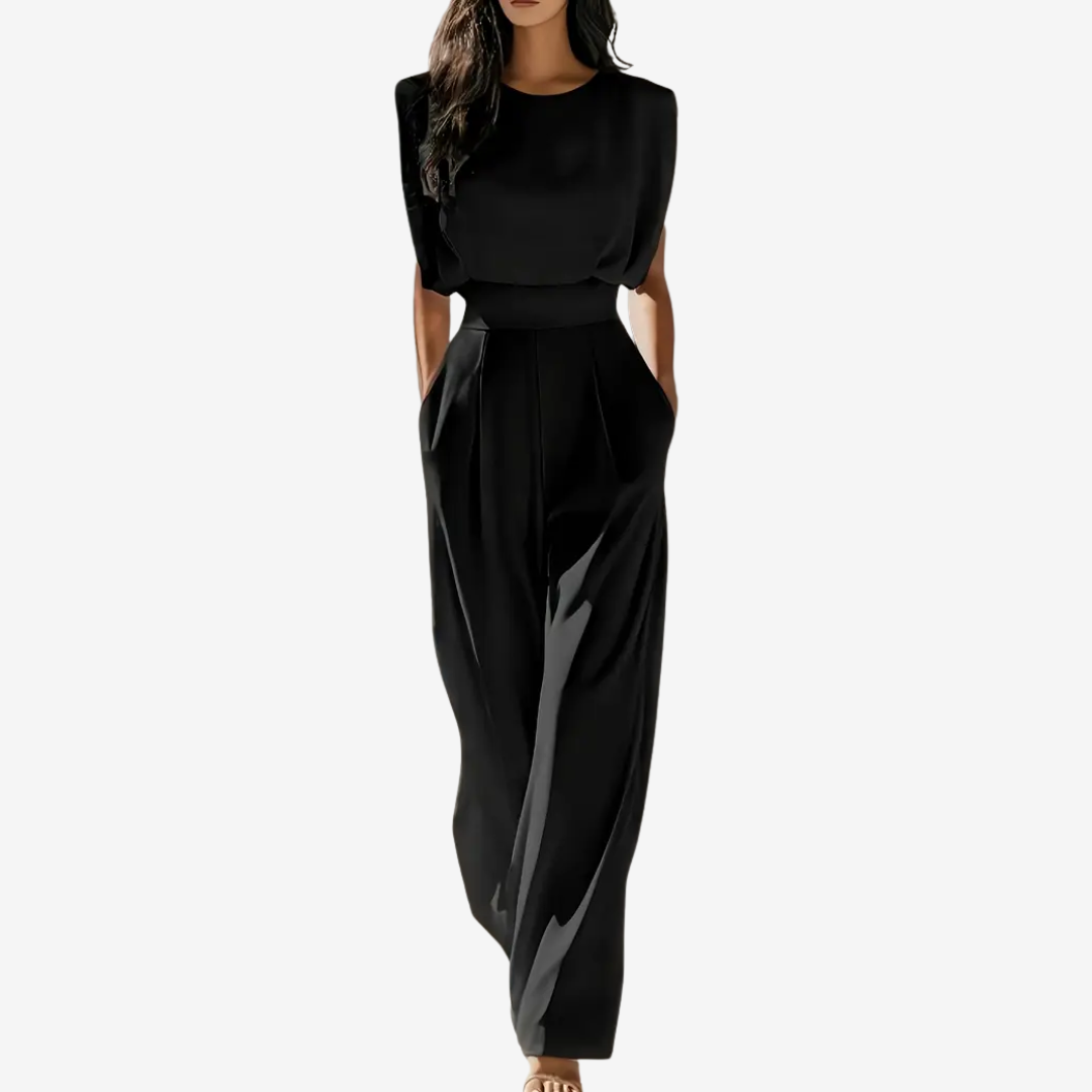 Cordelia | The Belted Wide-Leg Jumpsuit