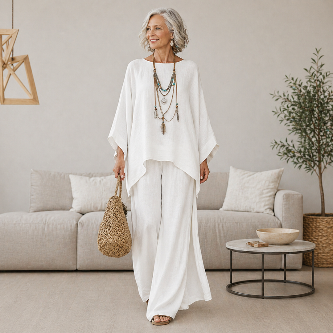 Rosalind | The Wide-Leg Two-Piece Set