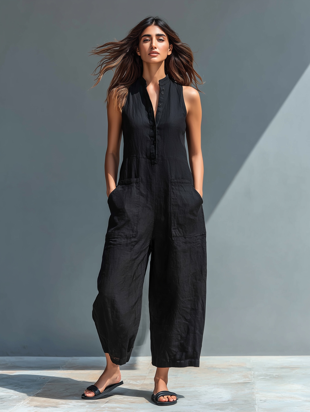 Constance | Elegant Sleeveless Jumpsuit