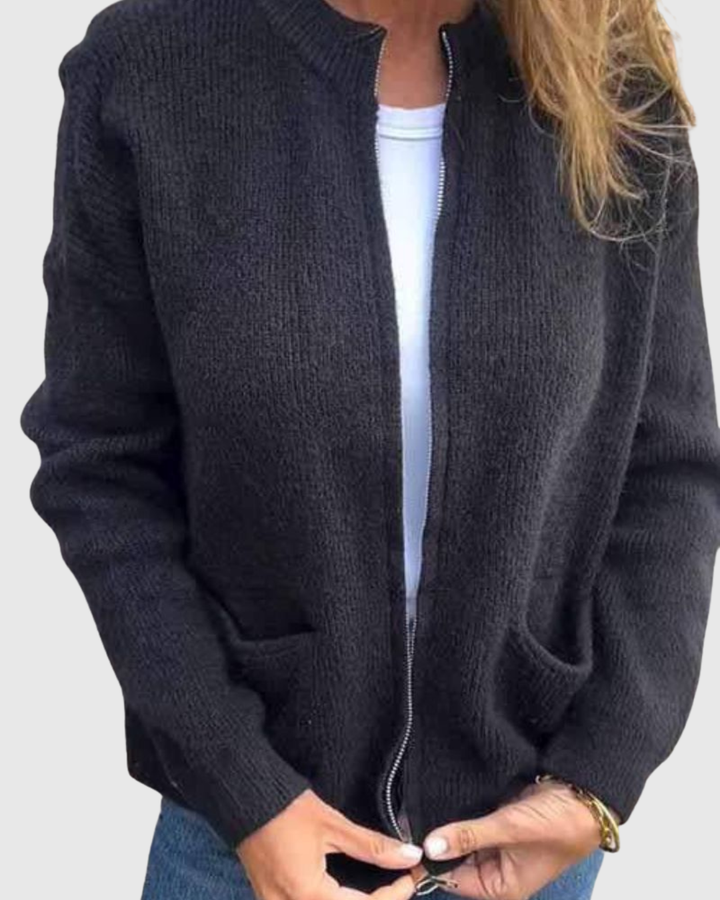 ALVERA | COTTON KNIT CARDIGAN