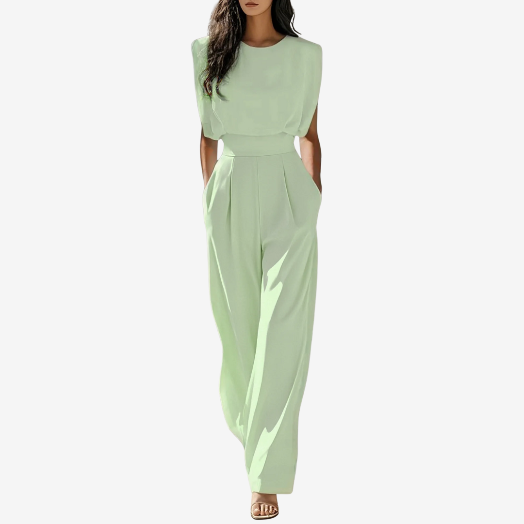 Cordelia | The Belted Wide-Leg Jumpsuit