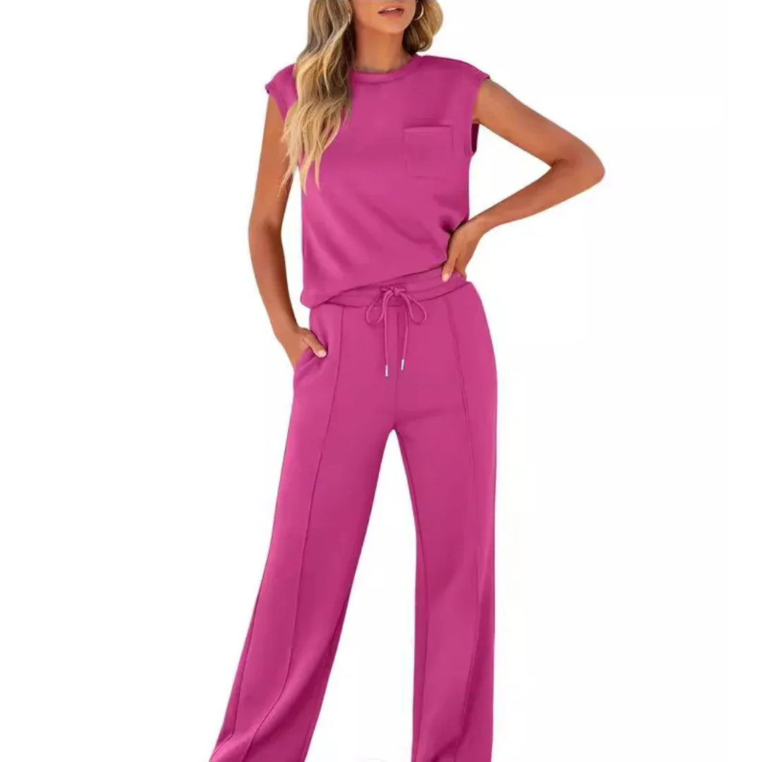 CLARA™ – Casual Summer Soft Lounge Co-Ord