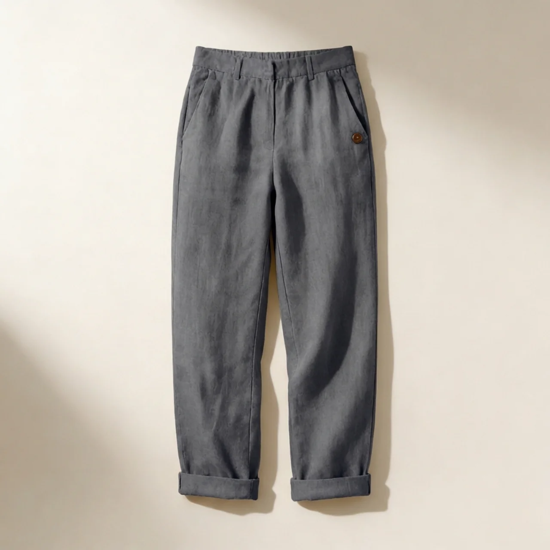 NORAYA BREATHABLE PANTS WITH SIDE POCKETS