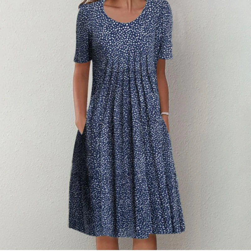 Margot | Flattering Cotton Day Dress