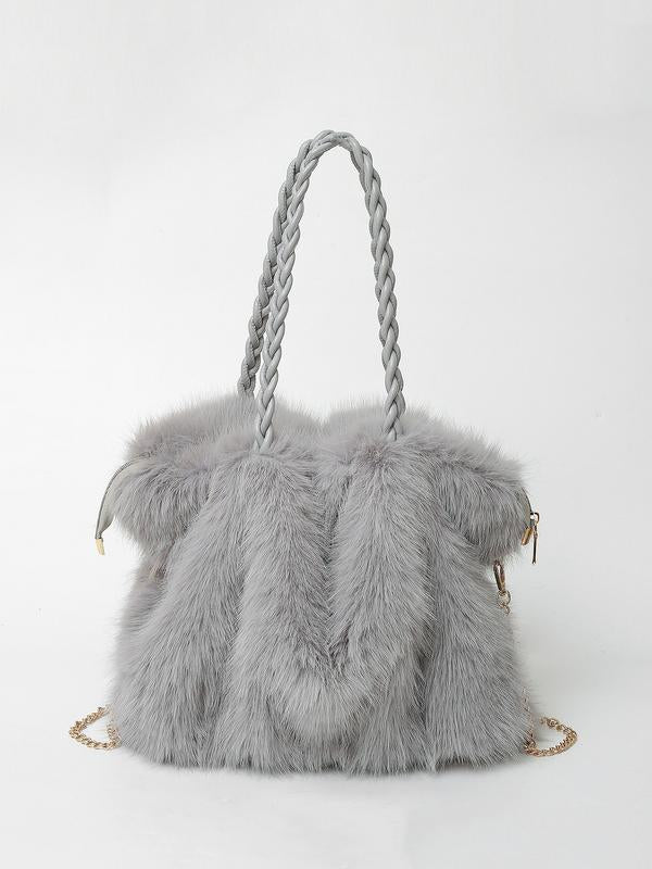 Sybilla | The Plush Velvet Shoulder Tote