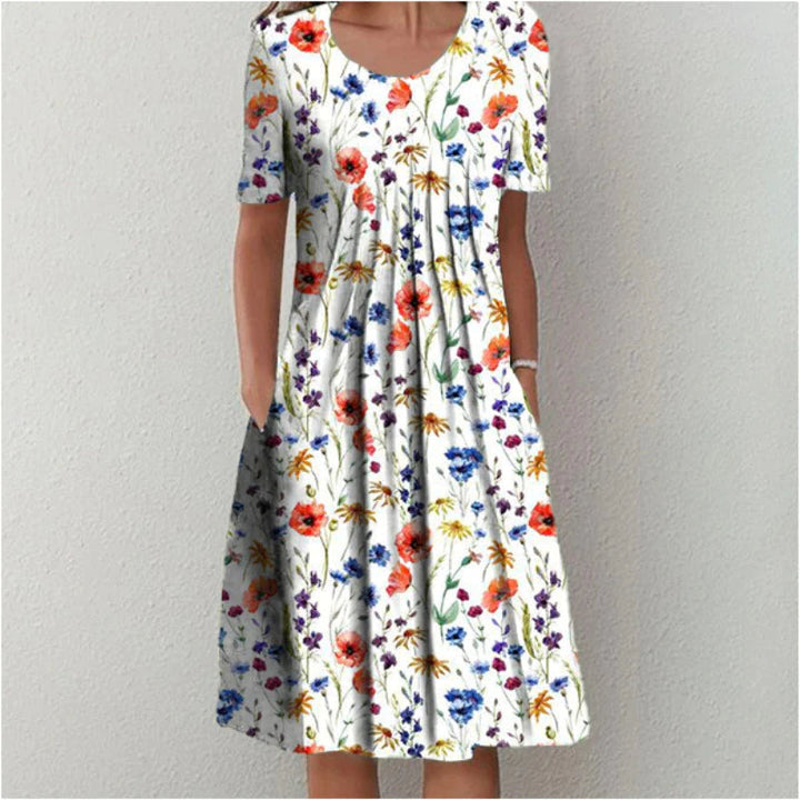 Margot | Flattering Cotton Day Dress