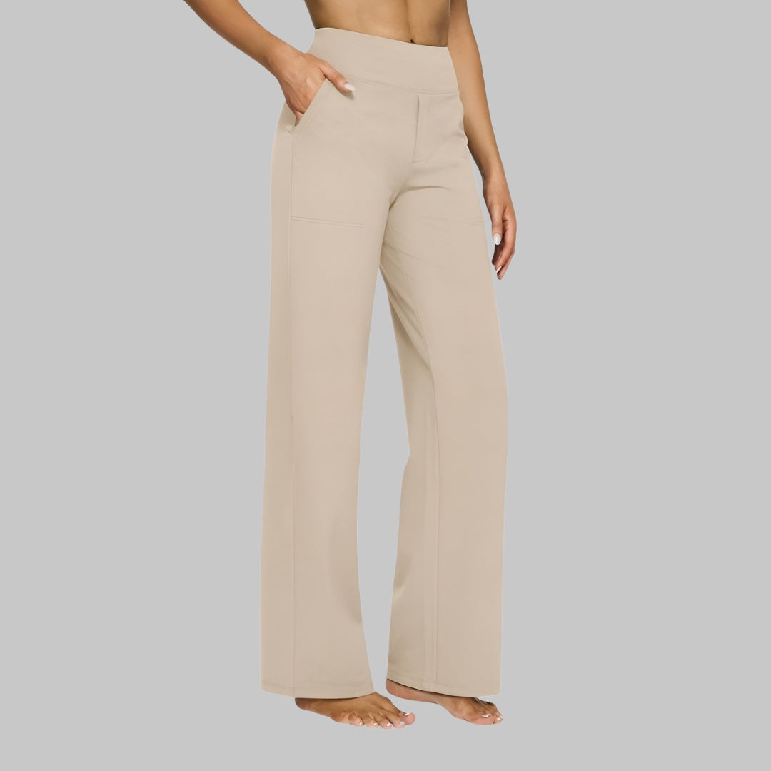 ELEANOR | COZY STRETCH TROUSERS FOR WOMEN