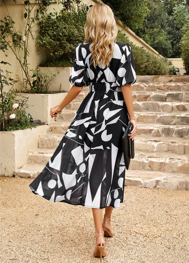 Arabella | Floral Midi Dress