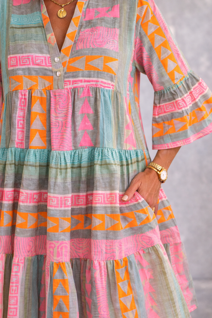 Rosalind | Flowing Midi Dress