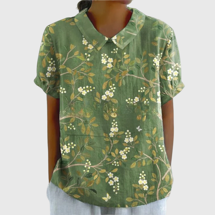 Marigold | The Floral Blouse