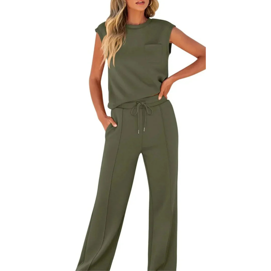 CLARA™ – Casual Summer Soft Lounge Co-Ord