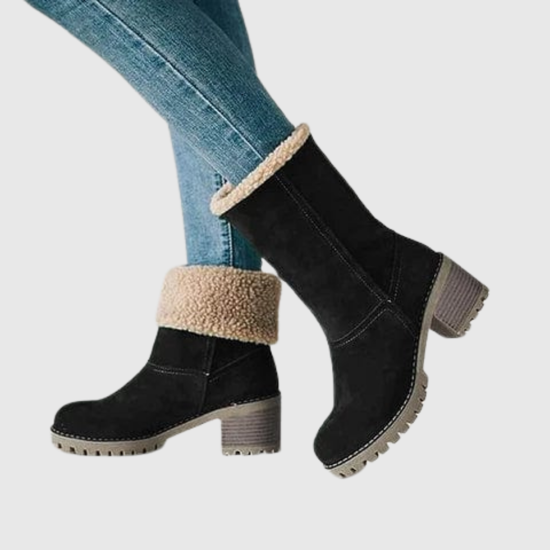 Elaris | Cozy Elegant Leather Boots