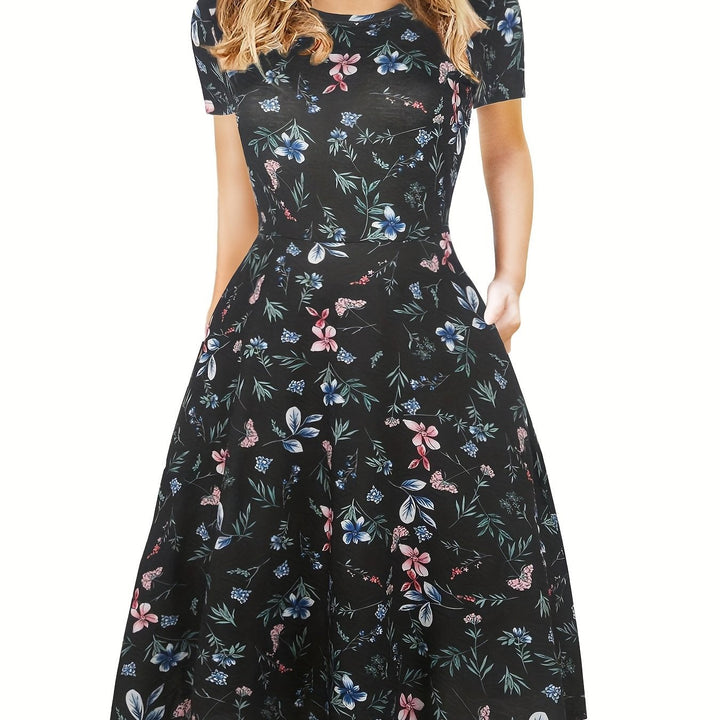 Evelyn Quinn | Retro A-Line Summer Dress